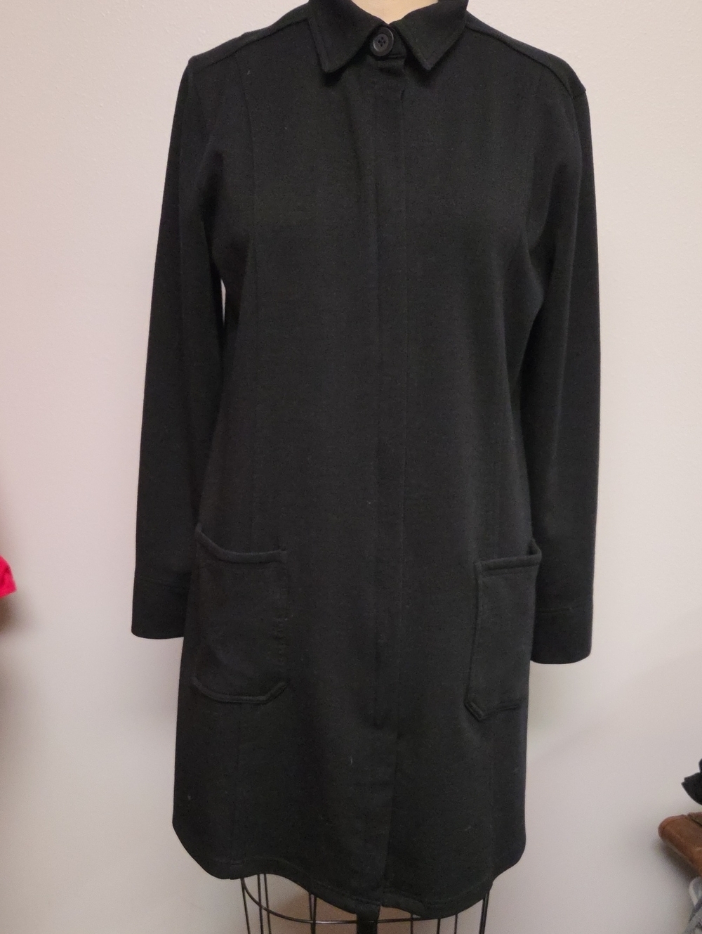 Black Long Sleeve Women’s Coat